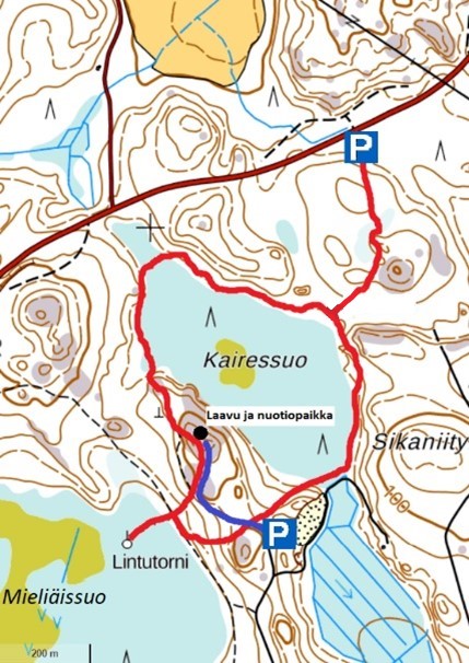 Kairessuo Mieli issuon Luontopolku Niinikosken Kyl yhdistys